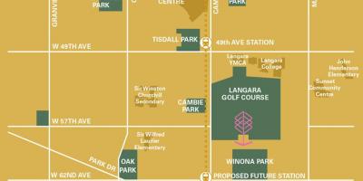 Bản đồ của langara
