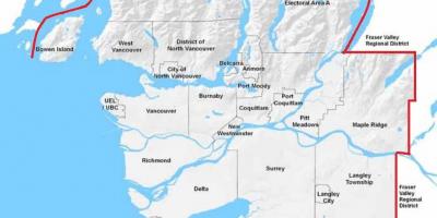 Vancouver ống bản đồ