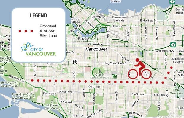 Bản đồ của tôi đi vancouver