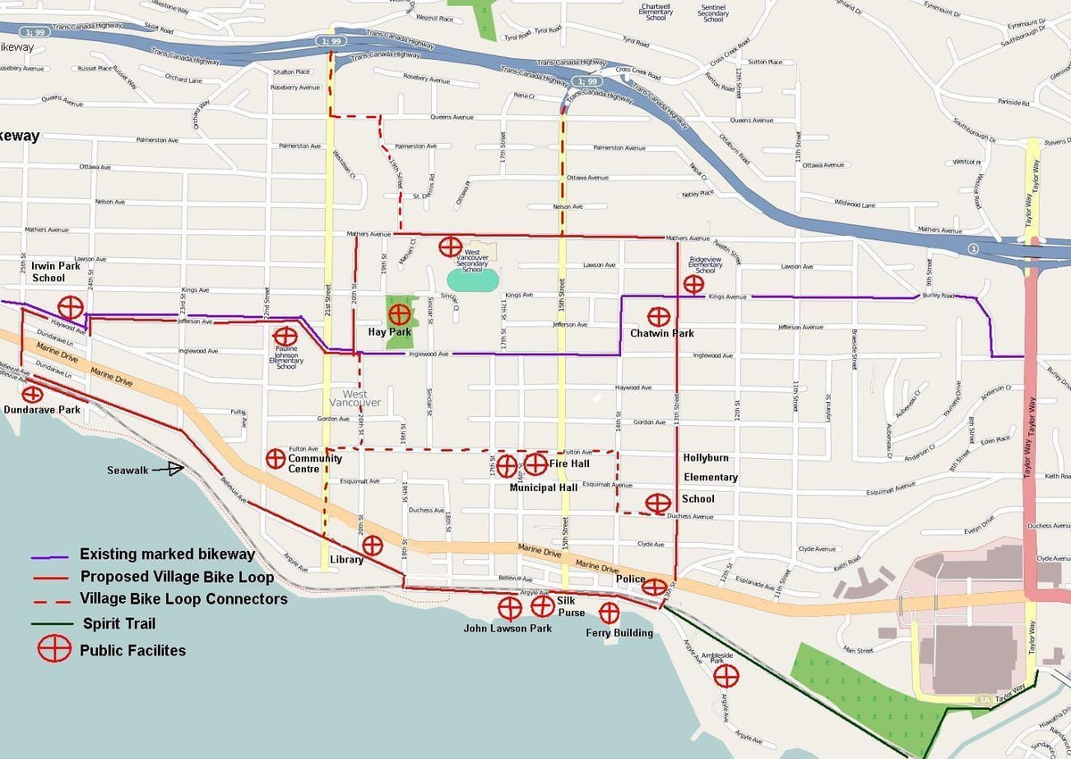 bắc vancouver đồ đi xe đạp