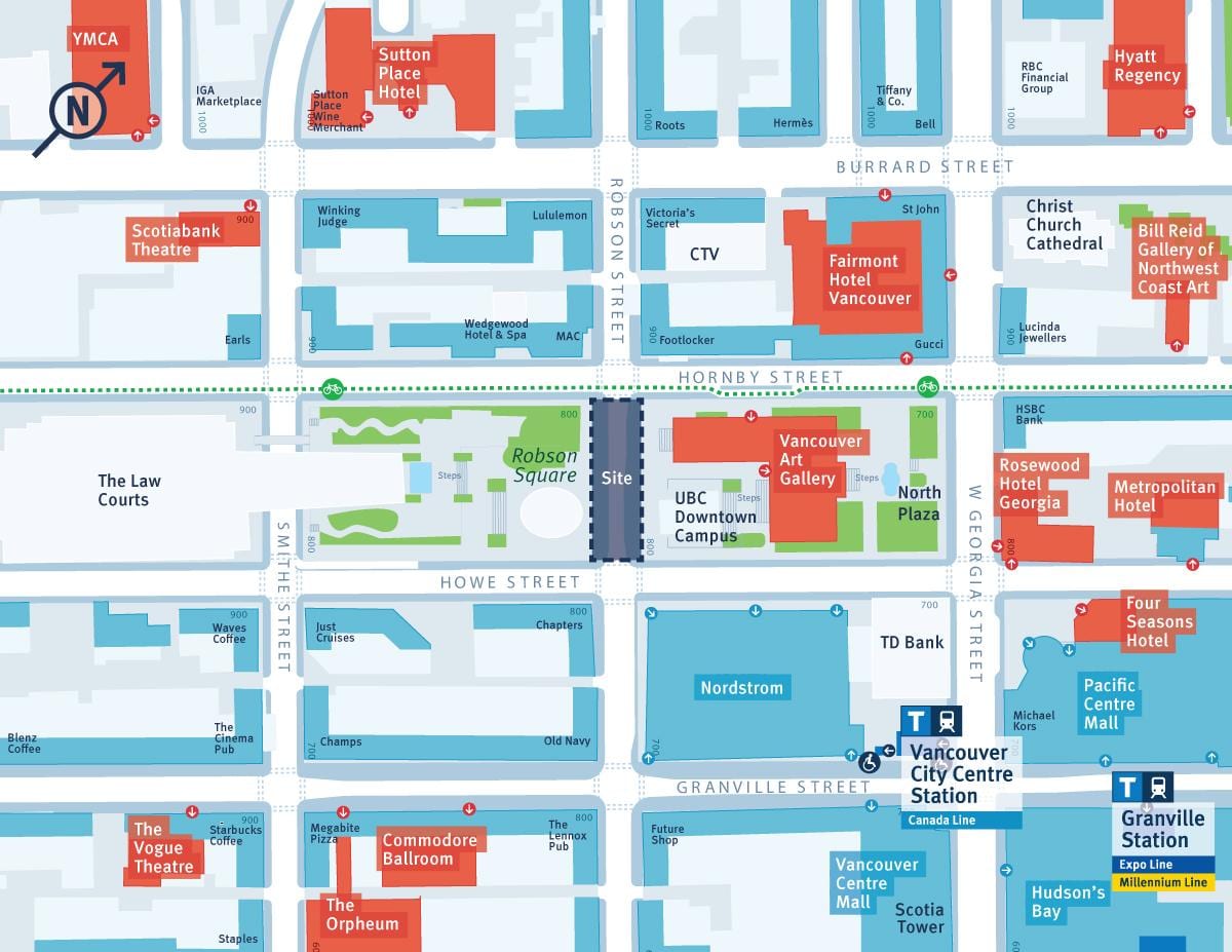 bản đồ của bobby đường vancouver