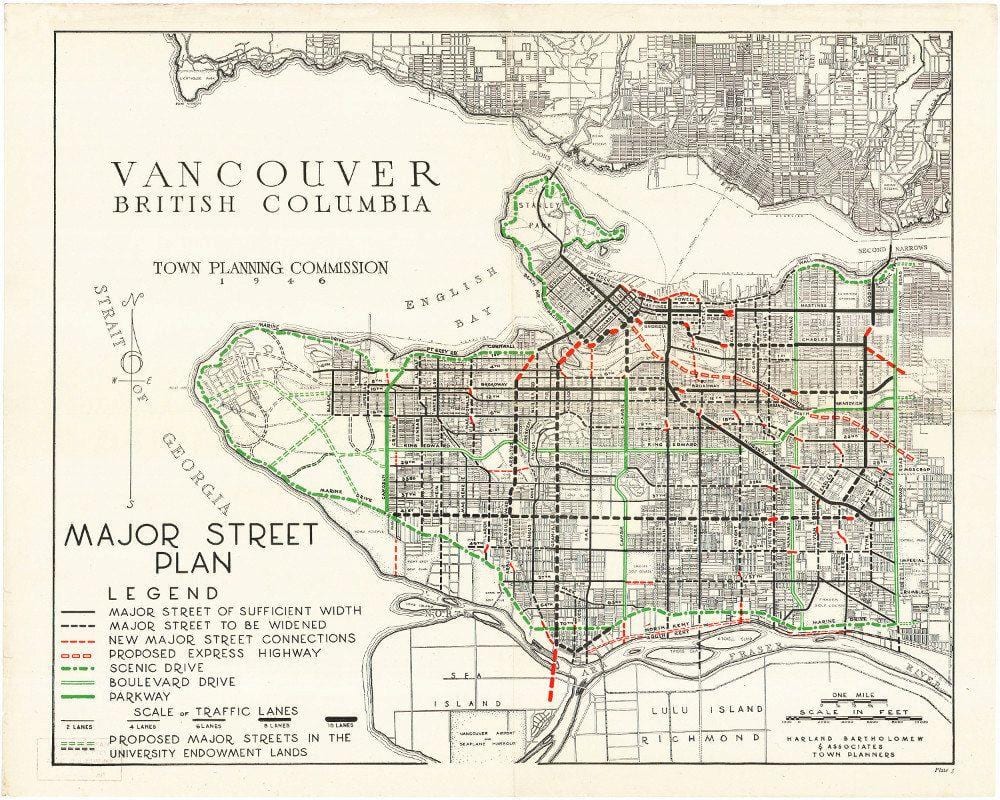 Bản đồ của cổ vancouver