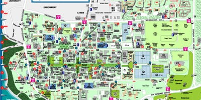 Bản đồ của anh, đại học columbia