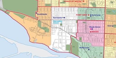 Vancouver lưu bản đồ