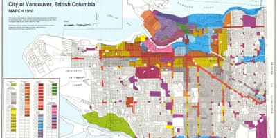 West vancouver quy hoạch bản đồ
