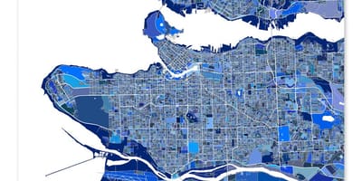 Bản đồ của art vancouver