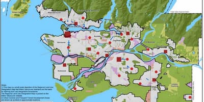 Huyện vùng vancouver lớn hơn bản đồ
